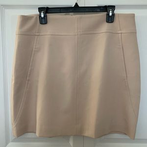 EUC ANN Taylor Khaki Tailored Pencil Skirt Size 14